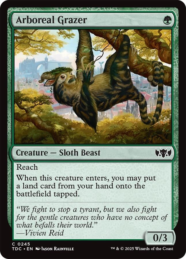 Arboreal Grazer (245) (Commander: Tarkir: Dragonstorm)