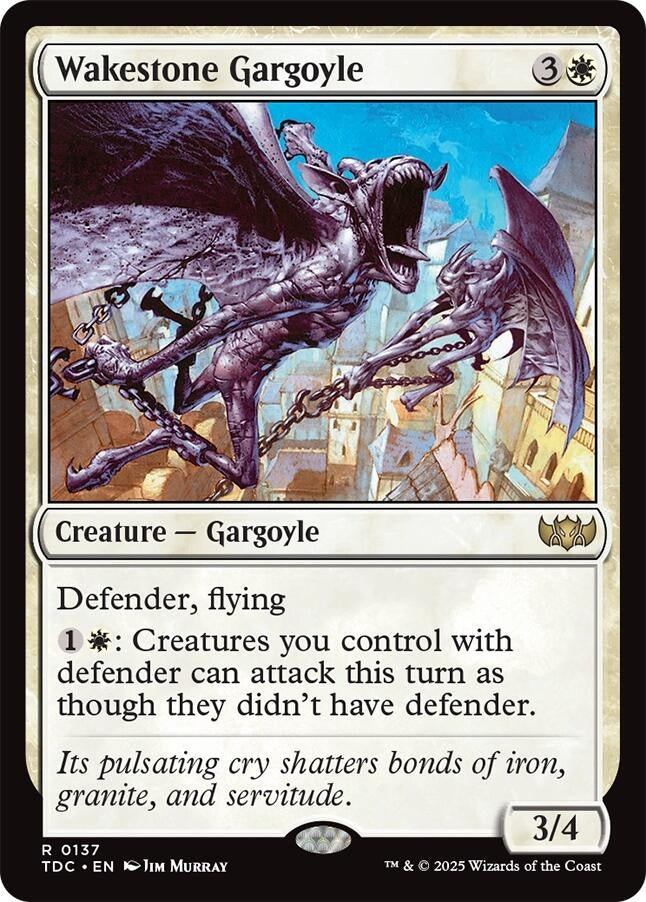 Wakestone Gargoyle (137) (Commander: Tarkir: Dragonstorm)