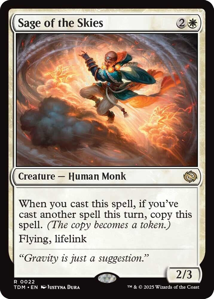 Sage of the Skies (22) (Tarkir: Dragonstorm) (TDM)