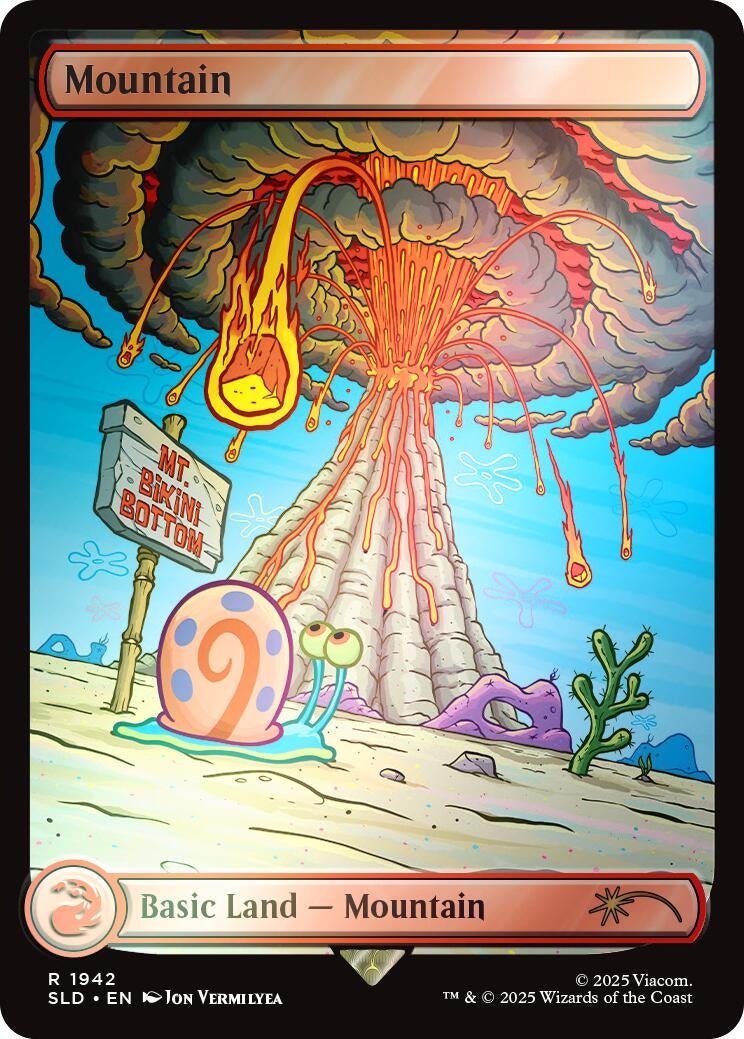 Mountain (1942) (Rainbow Foil) (1942) (Secret Lair Drop Series)