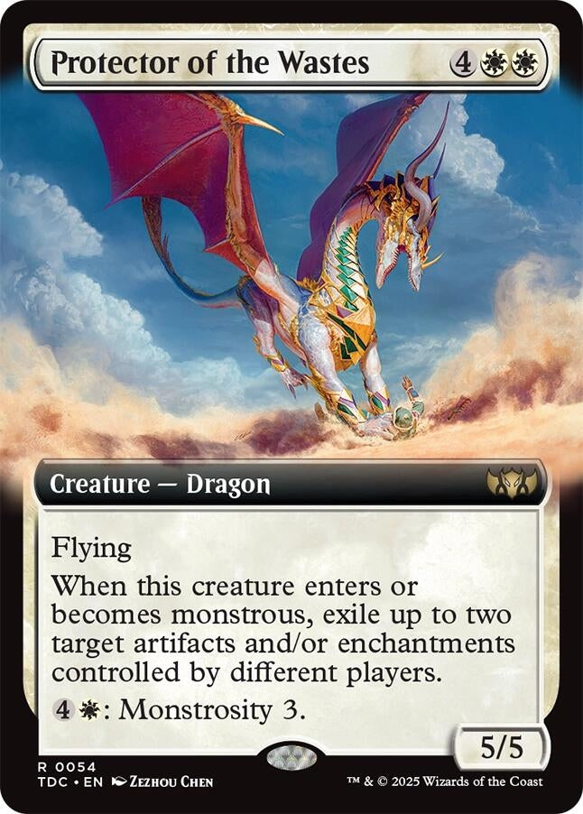 Protector of the Wastes (Extended Art) (54) (Commander: Tarkir: Dragonstorm)