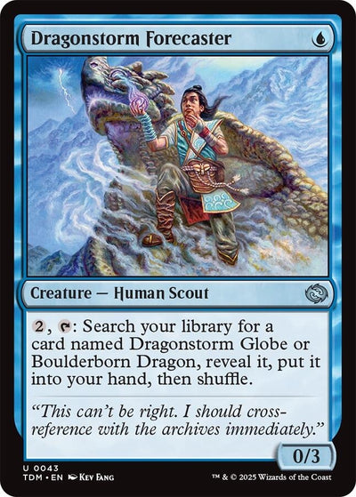 Dragonstorm Forecaster (43) (Tarkir: Dragonstorm) (TDM)
