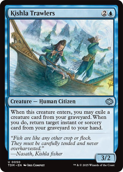 Kishla Trawlers (50) (Tarkir: Dragonstorm) (TDM)