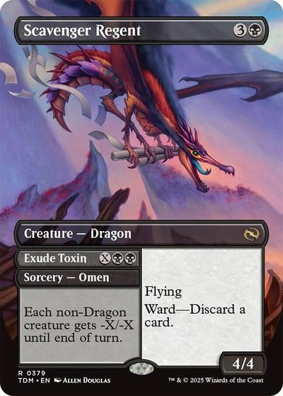 Scavenger Regent (Borderless) (379) (Tarkir: Dragonstorm) (TDM)