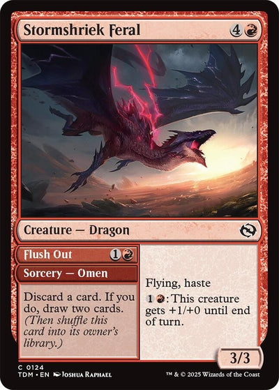 Stormshriek Feral (124) (Tarkir: Dragonstorm) (TDM)