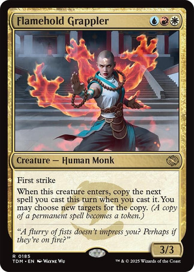 Flamehold Grappler (185) (Tarkir: Dragonstorm) (TDM)