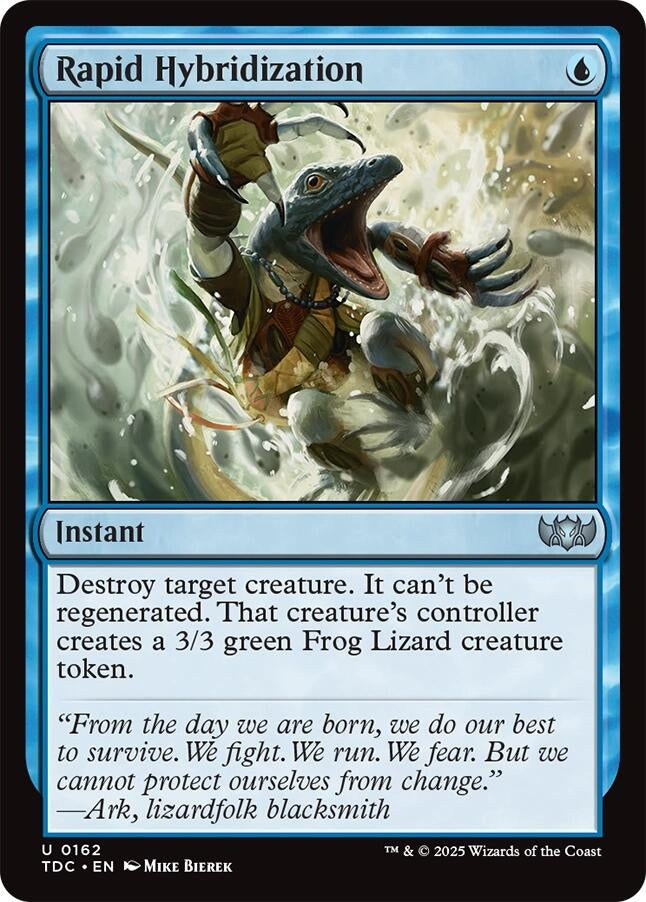 Rapid Hybridization (162) (Commander: Tarkir: Dragonstorm)
