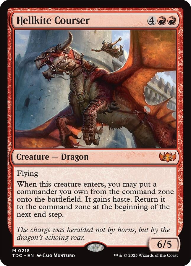 Hellkite Courser (218) (Commander: Tarkir: Dragonstorm)