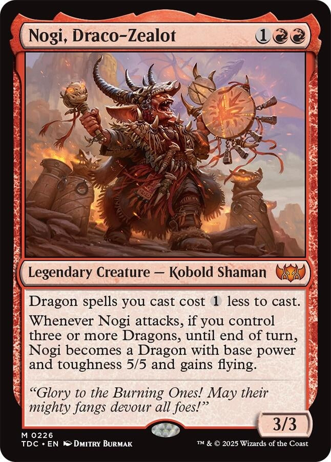 Nogi, Draco-Zealot (226) (Commander: Tarkir: Dragonstorm)