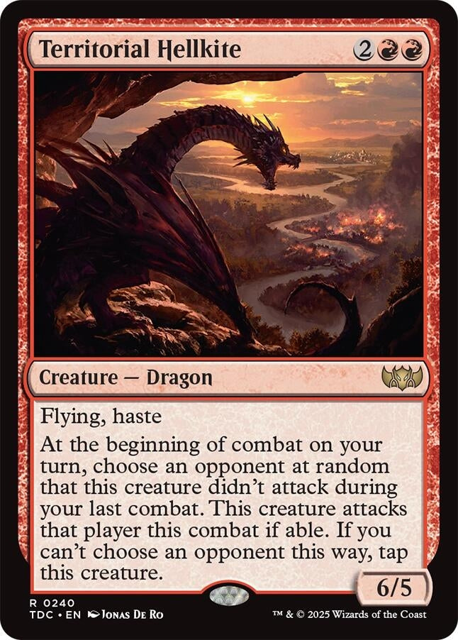 Territorial Hellkite (240) (Commander: Tarkir: Dragonstorm)