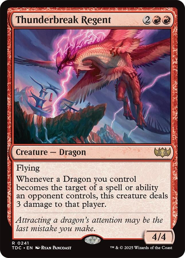 Thunderbreak Regent (241) (Commander: Tarkir: Dragonstorm)