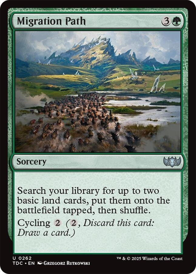 Migration Path (262) (Commander: Tarkir: Dragonstorm)