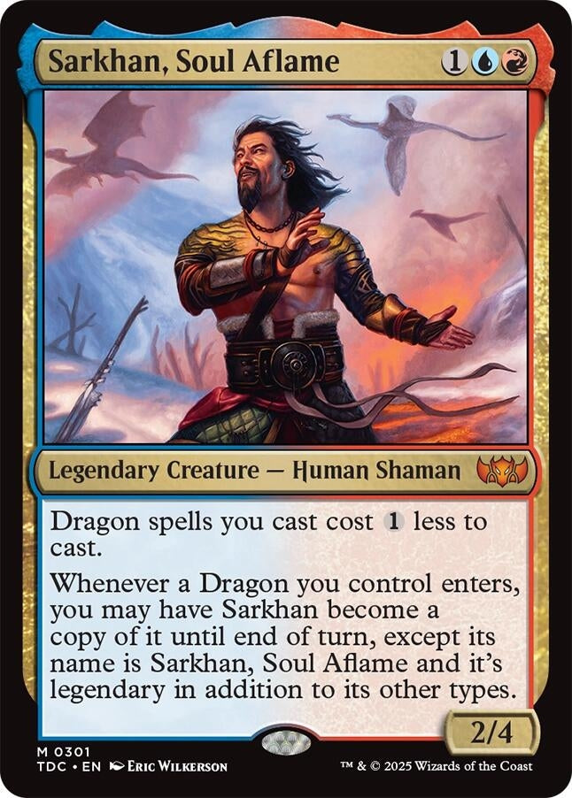 Sarkhan, Soul Aflame (301) (Commander: Tarkir: Dragonstorm)