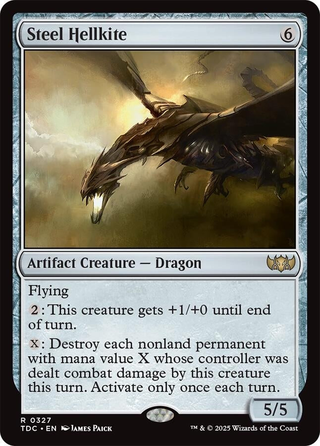 Steel Hellkite (327) (Commander: Tarkir: Dragonstorm)