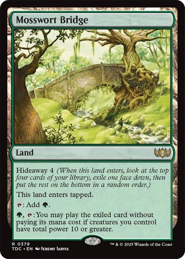 Mosswort Bridge (379) (Commander: Tarkir: Dragonstorm)
