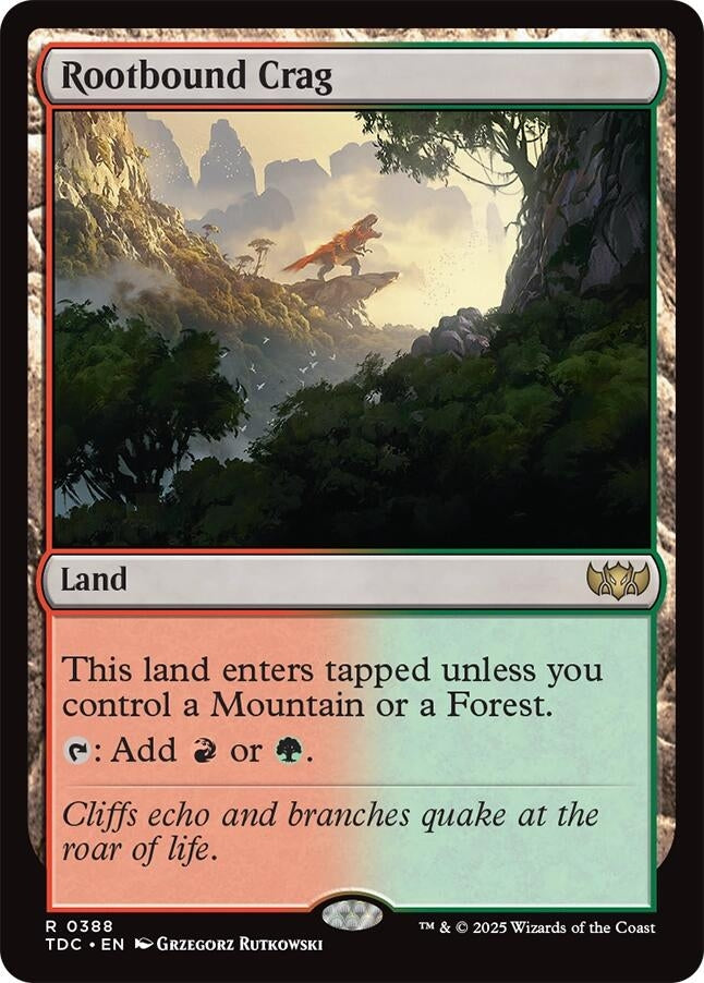 Rootbound Crag (388) (Commander: Tarkir: Dragonstorm)