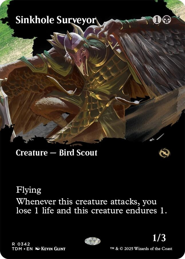 Sinkhole Surveyor (Borderless) (342) (Tarkir: Dragonstorm) (TDM)