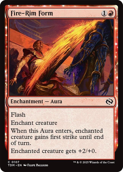 Fire-Rim Form (107) (Tarkir: Dragonstorm) (TDM)