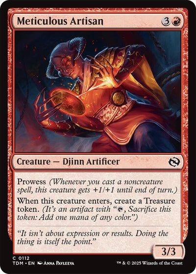 Meticulous Artisan (112) (Tarkir: Dragonstorm) (TDM)