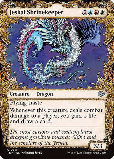 Jeskai Shrinekeeper (Showcase) (311) (Tarkir: Dragonstorm) (TDM)