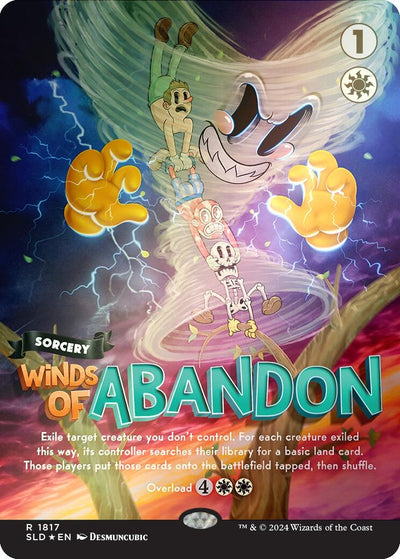 Winds of Abandon (Rainbow Foil) (1817) (Secret Lair Drop Series)