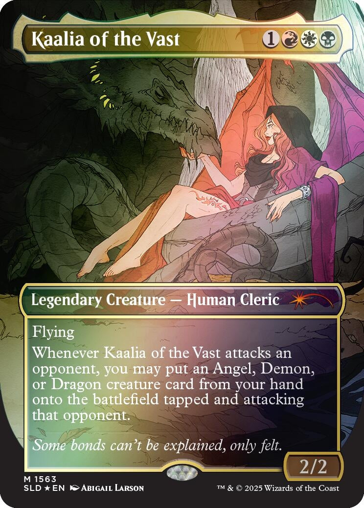 Kaalia of the Vast (Rainbow Foil) (1563) (Secret Lair Drop Series)