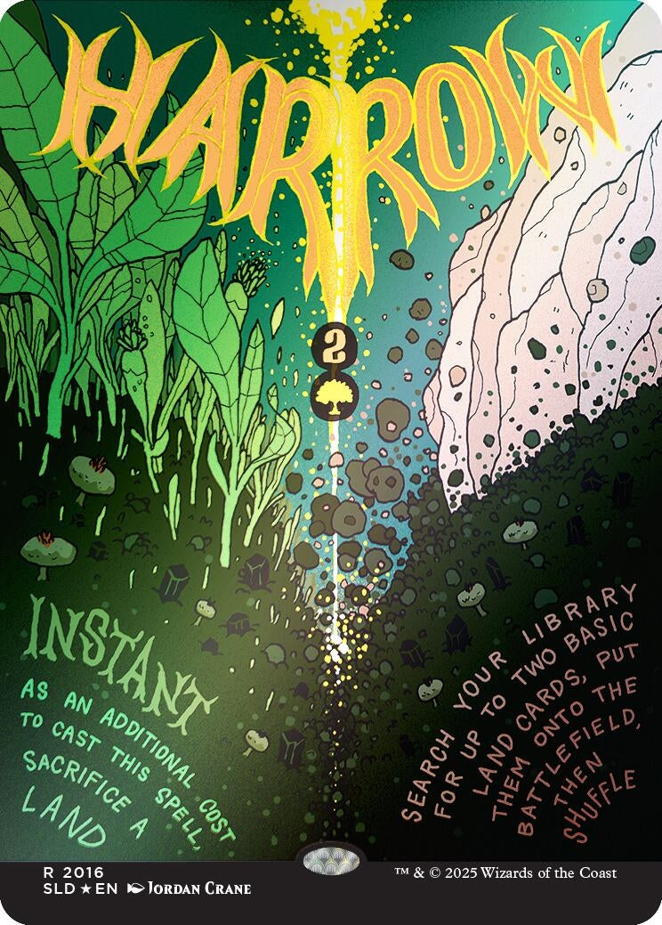 Harrow (Rainbow Foil) (2016) (Secret Lair Drop Series)