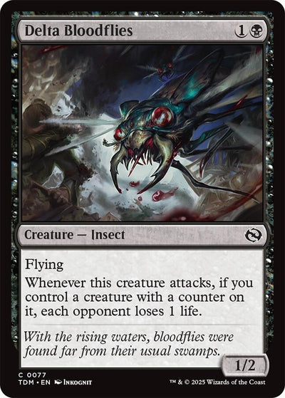 Delta Bloodflies (77) (Tarkir: Dragonstorm) (TDM)