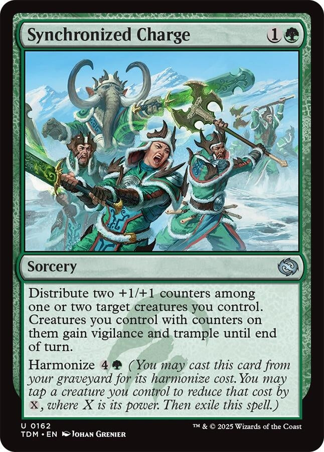 Synchronized Charge (162) (Tarkir: Dragonstorm) (TDM)