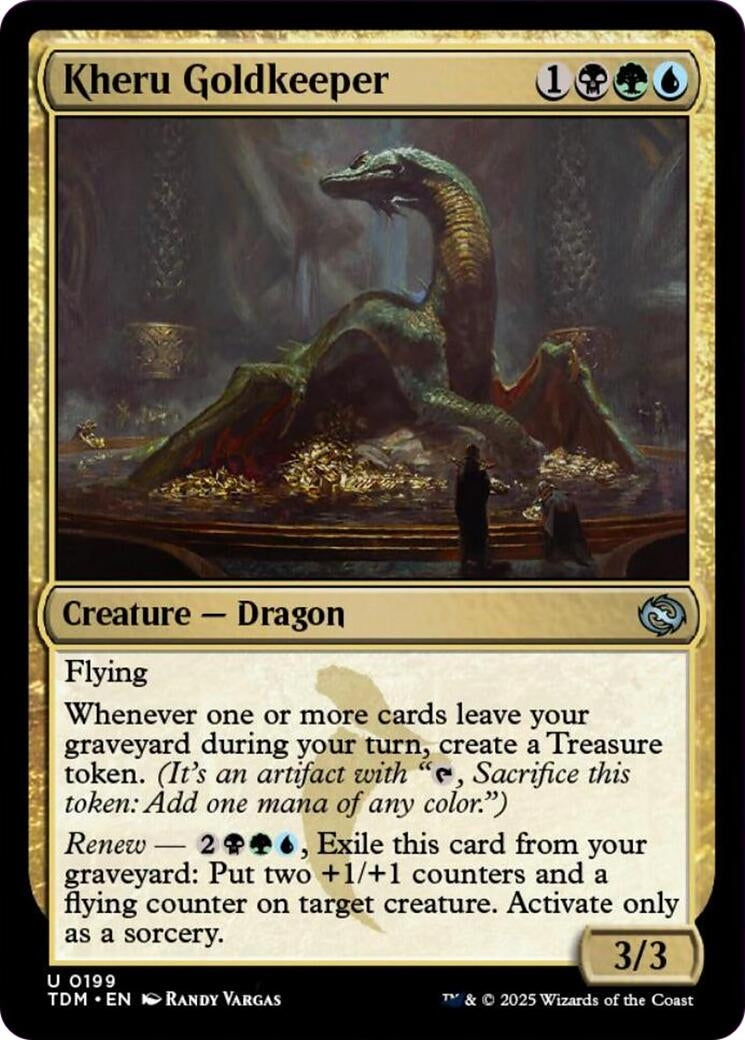 Kheru Goldkeeper (199) (Tarkir: Dragonstorm) (TDM)