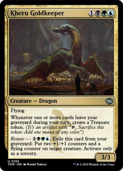 Kheru Goldkeeper (199) (Tarkir: Dragonstorm) (TDM)