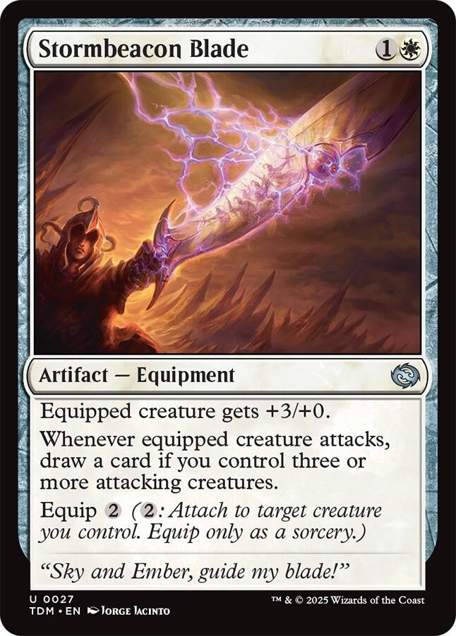 Stormbeacon Blade (27) (Tarkir: Dragonstorm) (TDM)
