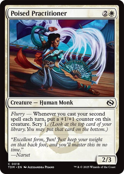 Poised Practitioner (18) (Tarkir: Dragonstorm) (TDM)