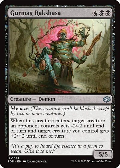 Gurmag Rakshasa (81) (Tarkir: Dragonstorm) (TDM)