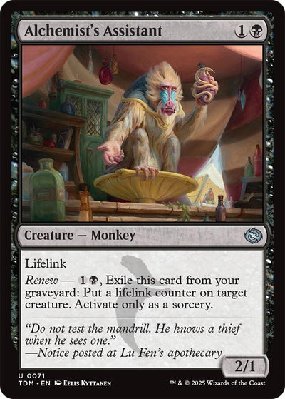 Alchemist's Assistant (71) (Tarkir: Dragonstorm) (TDM)