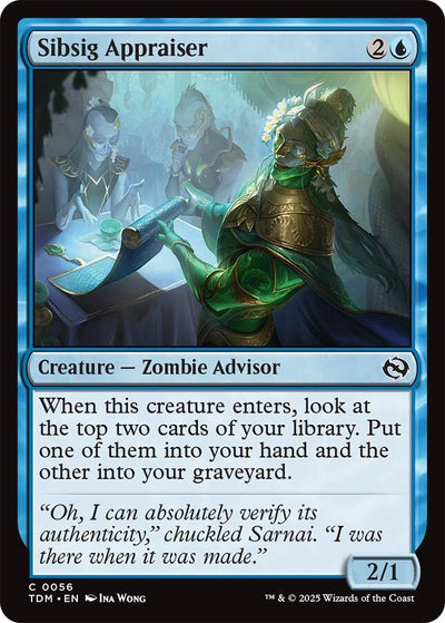 Sibsig Appraiser (56) (Tarkir: Dragonstorm) (TDM)