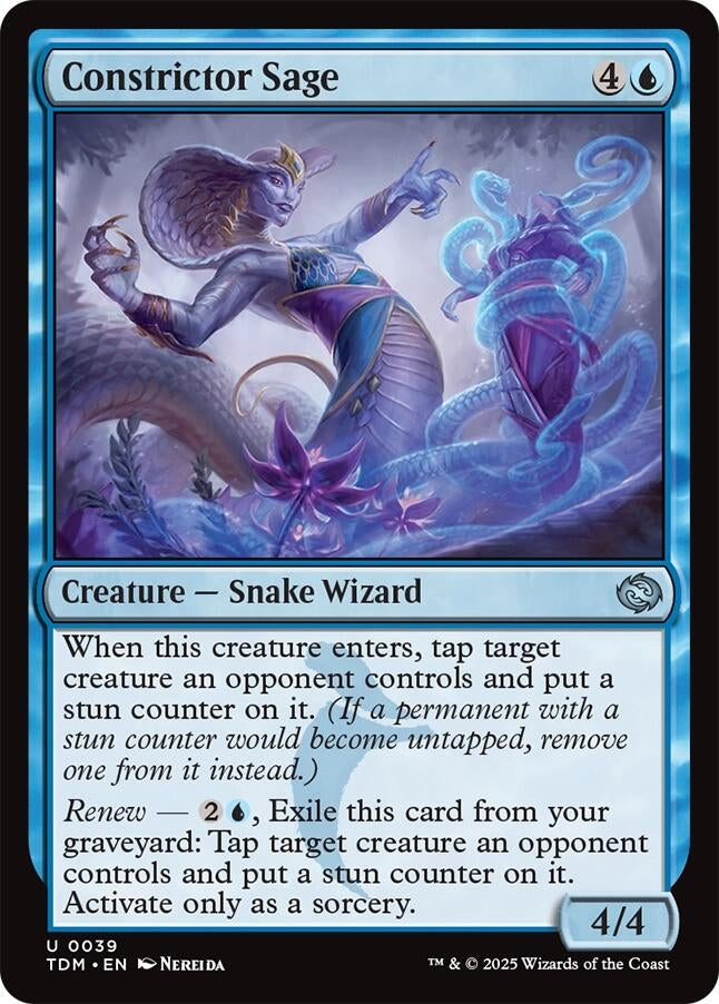 Constrictor Sage (39) (Tarkir: Dragonstorm) (TDM)