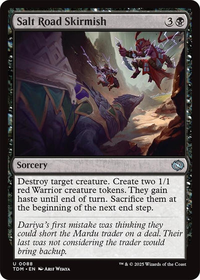 Salt Road Skirmish (88) (Tarkir: Dragonstorm) (TDM)
