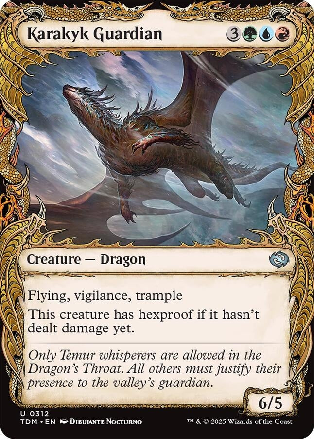 Karakyk Guardian (Showcase) (312) (Tarkir: Dragonstorm) (TDM)