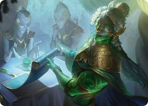 Sibsig Appraiser Art Card (8/54) (8) (Art Series: Tarkir: Dragonstorm)