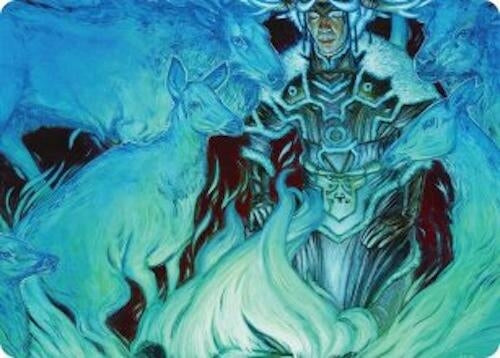 Unending Whisper Art Card (9/54) (9) (Art Series: Tarkir: Dragonstorm)