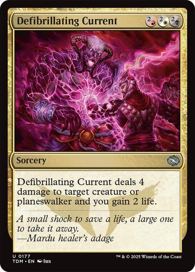 Defibrillating Current (177) (Tarkir: Dragonstorm) (TDM)