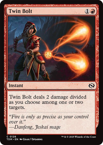 Twin Bolt (128) (Tarkir: Dragonstorm) (TDM)