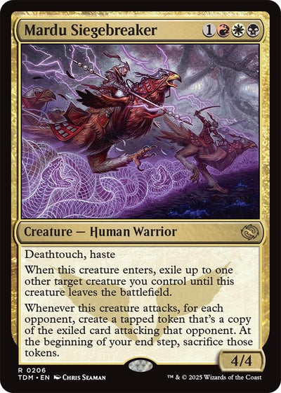Mardu Siegebreaker (206) (Tarkir: Dragonstorm) (TDM)