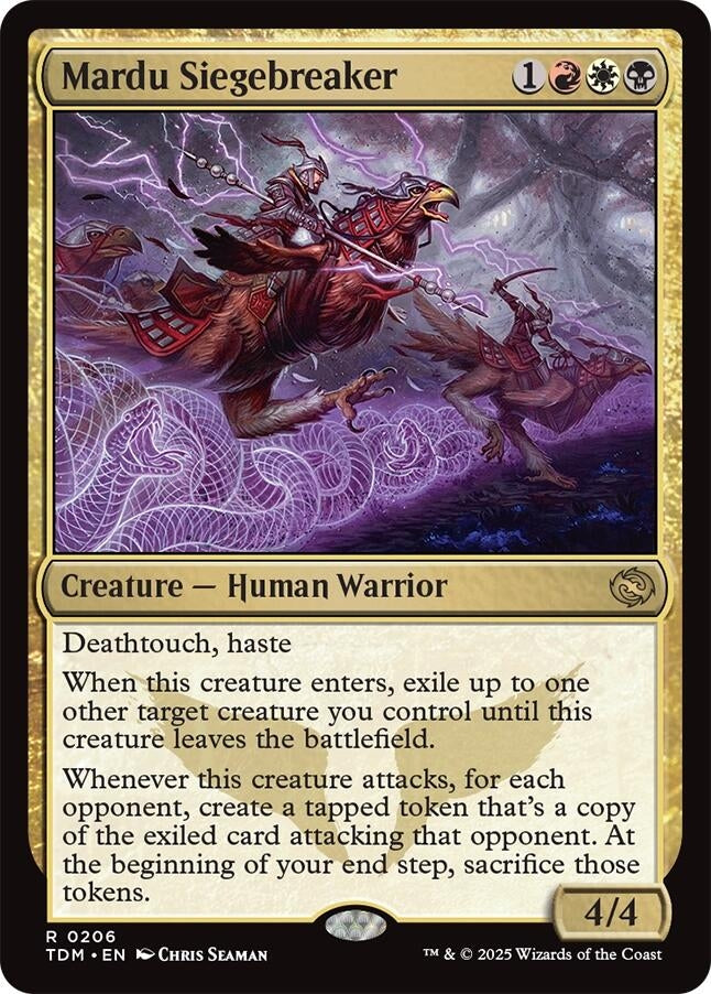Mardu Siegebreaker (206) (Tarkir: Dragonstorm) (TDM)