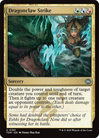 Dragonclaw Strike (180) (Tarkir: Dragonstorm) (TDM)