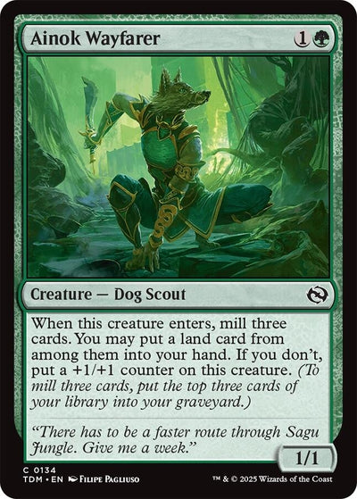 Ainok Wayfarer (134) (Tarkir: Dragonstorm) (TDM)