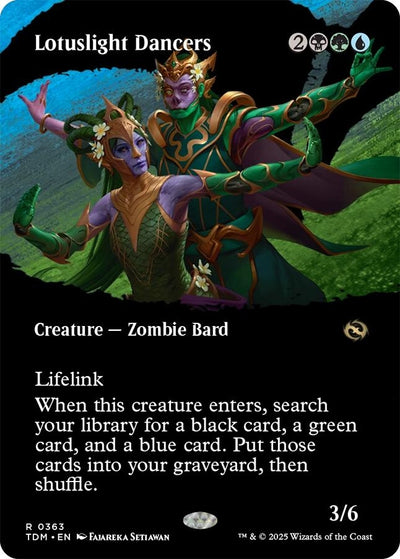 Lotuslight Dancers (Borderless) (363) (Tarkir: Dragonstorm) (TDM)