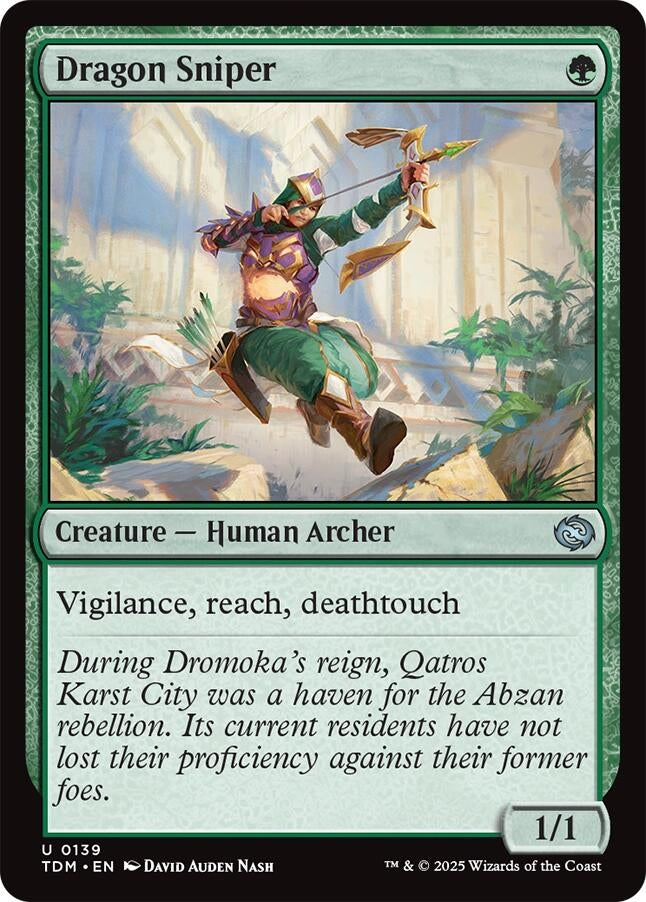 Dragon Sniper (139) (Tarkir: Dragonstorm) (TDM)
