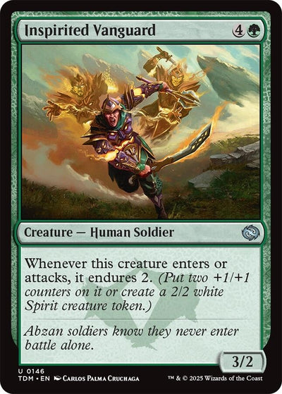 Inspirited Vanguard (146) (Tarkir: Dragonstorm) (TDM)